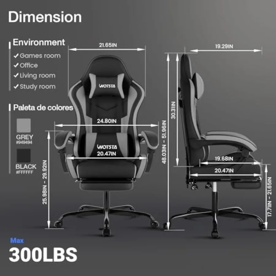 Ergonomic Gaming Office Chair  - Office Furniture recension och pris