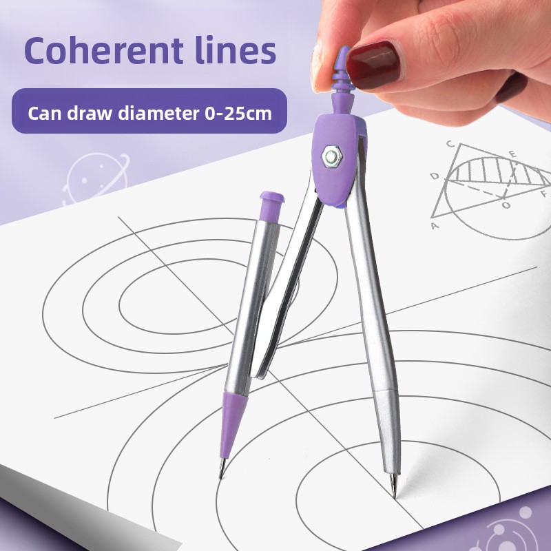8 Pcs Geometry Set for Student - Math Geometry Set With Compass recension och pris